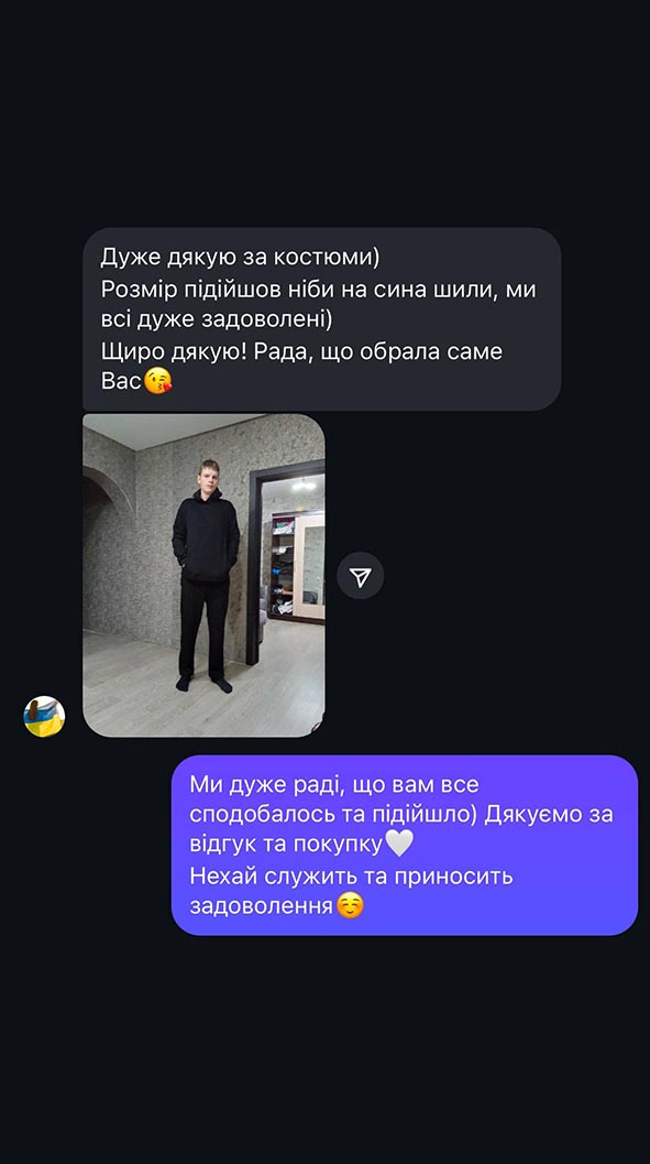 Костюм худі відгуки